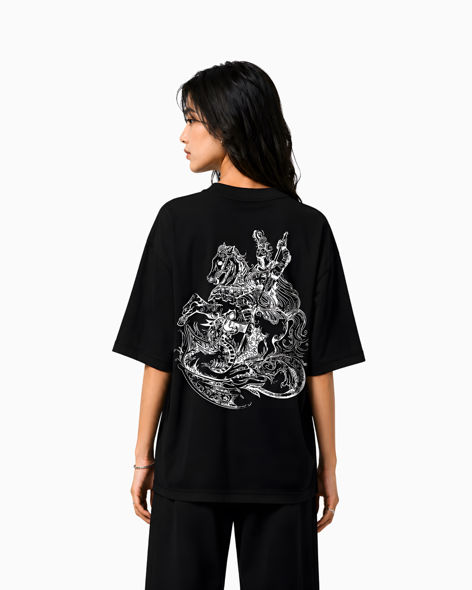 Warrior DropShoulder T Shirt